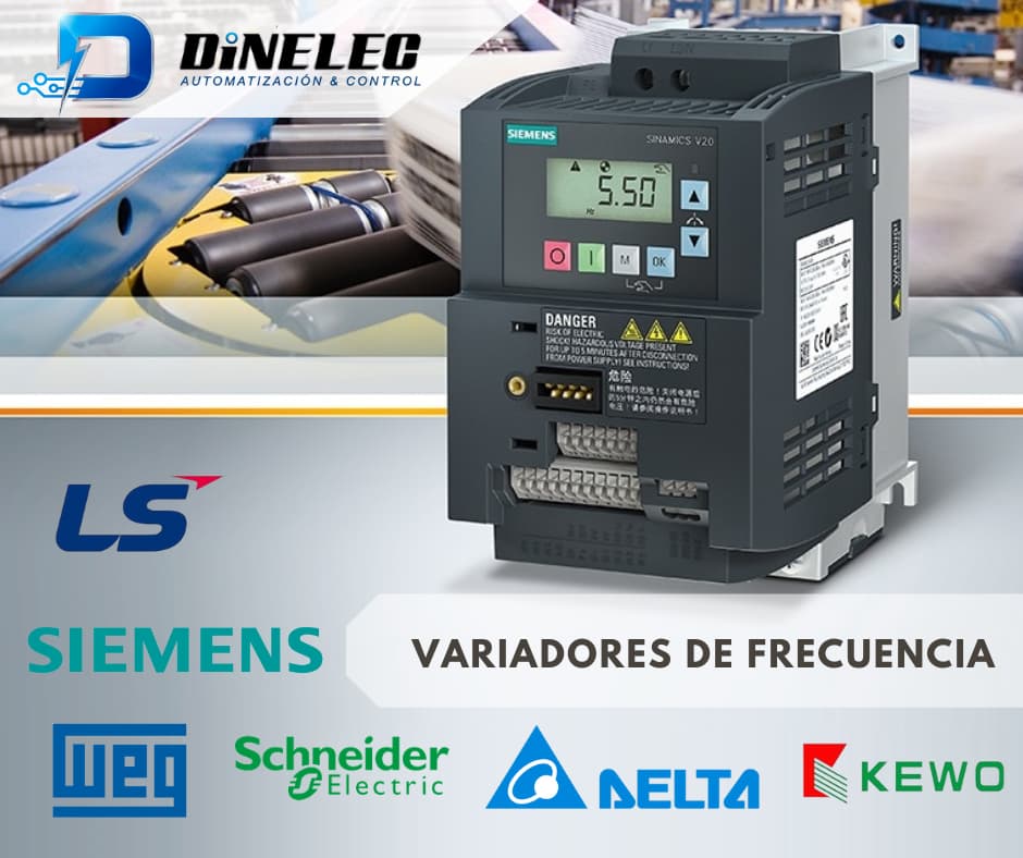 Variadores de frecuencia – Varias Marcas